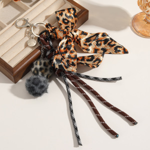 Eenvoudige Serie Casual Tashangers Met Strik, Gedraaide Knoop En Luipaardprint Van Polyester h5 Afbeelding3