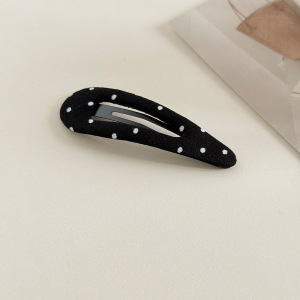 Simple Series Daily Polka Dots Fabric Hair Clips h5 
