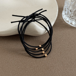 Simple Series Daily Geometric Shape Polyester Hair Ties h5 