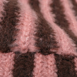 Casual Stripe Mixed Color Polyester Women's Knitted Beanie h5 Picture2