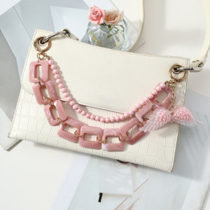 Simple Series Daily Heart Bow Knot Wings Alloy Bag Charms h5 Picture3