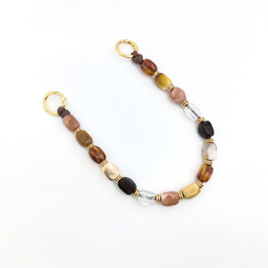 Simple Series Daily Irregular Shape Beads Mixed Color Gradient Color Acrylic Phone Chain Bag Straps h5 