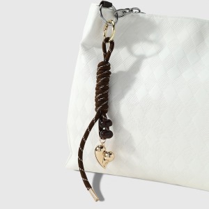 Simple Series Daily Heart Star Woven Alloy Bag Charms h5 Picture4