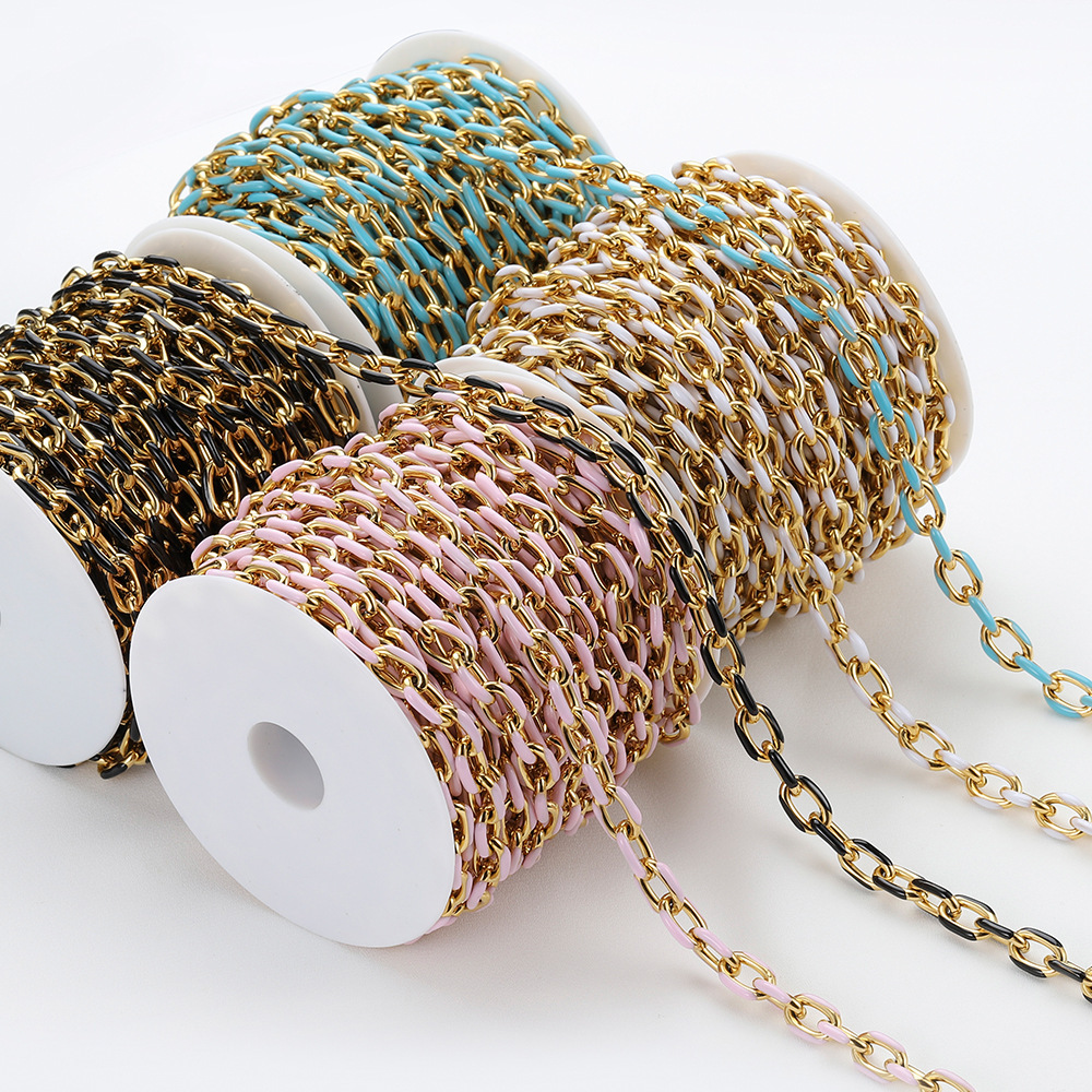 Simple Series Diy Chain Stainless Steel Waterproof Stringing Materials Picture4