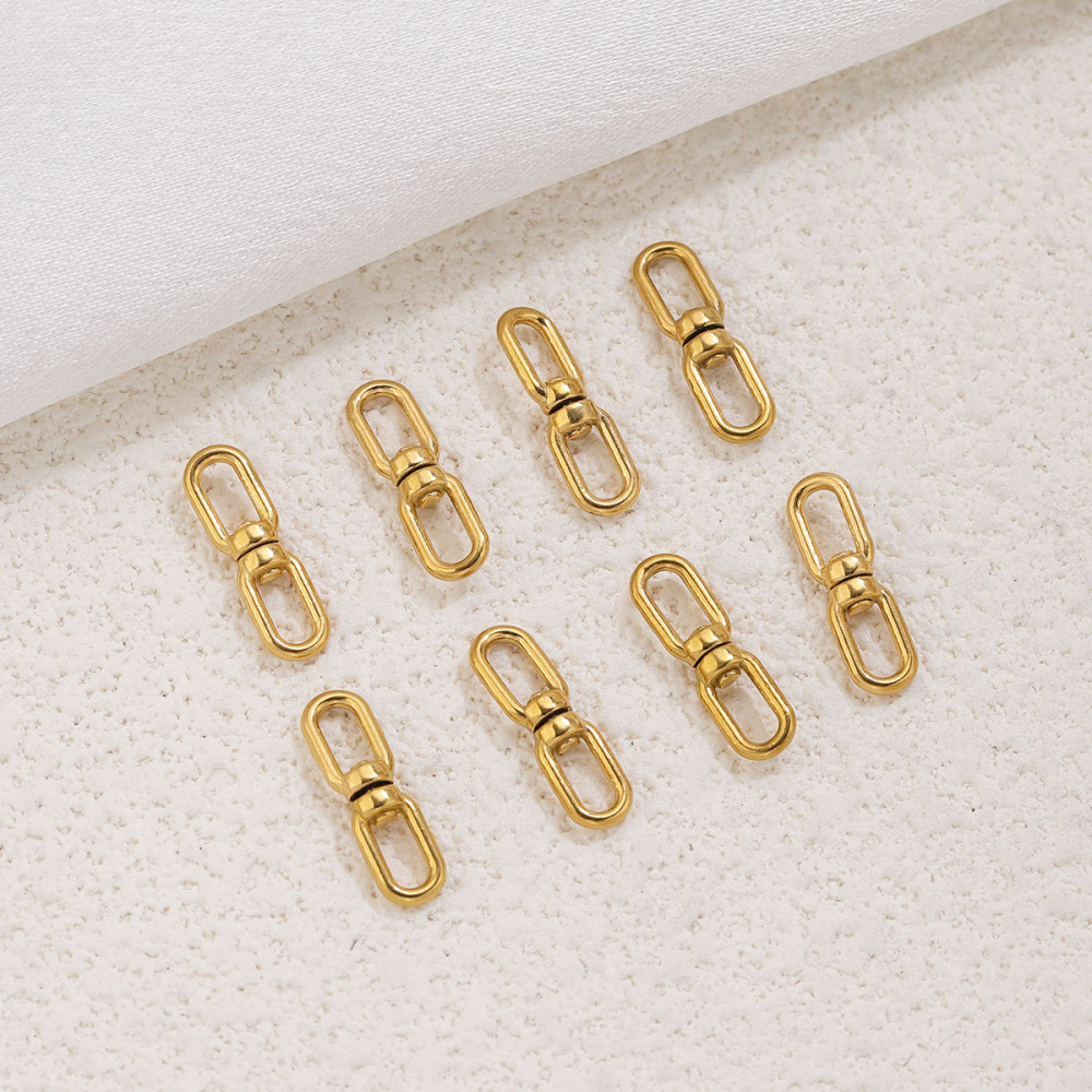 Simple Series Diy Patchwork Geometric Shape Stainless Steel Waterproof Gold Color Links & Connectors h5Picture4
