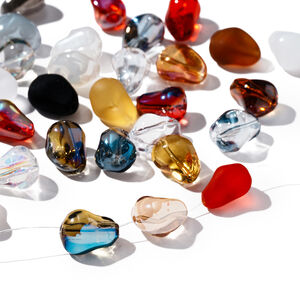 Simple Series Diy Irregular Shape Gradient Color Crystal Beads h5 Picture3