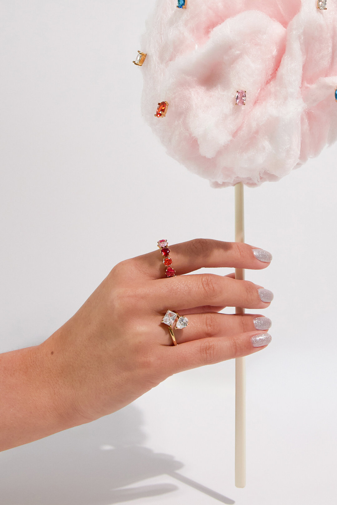 Bague minimaliste en acier inoxydable, forme elliptique, collection Simple Daily Simple, bijoux pour femmes 2