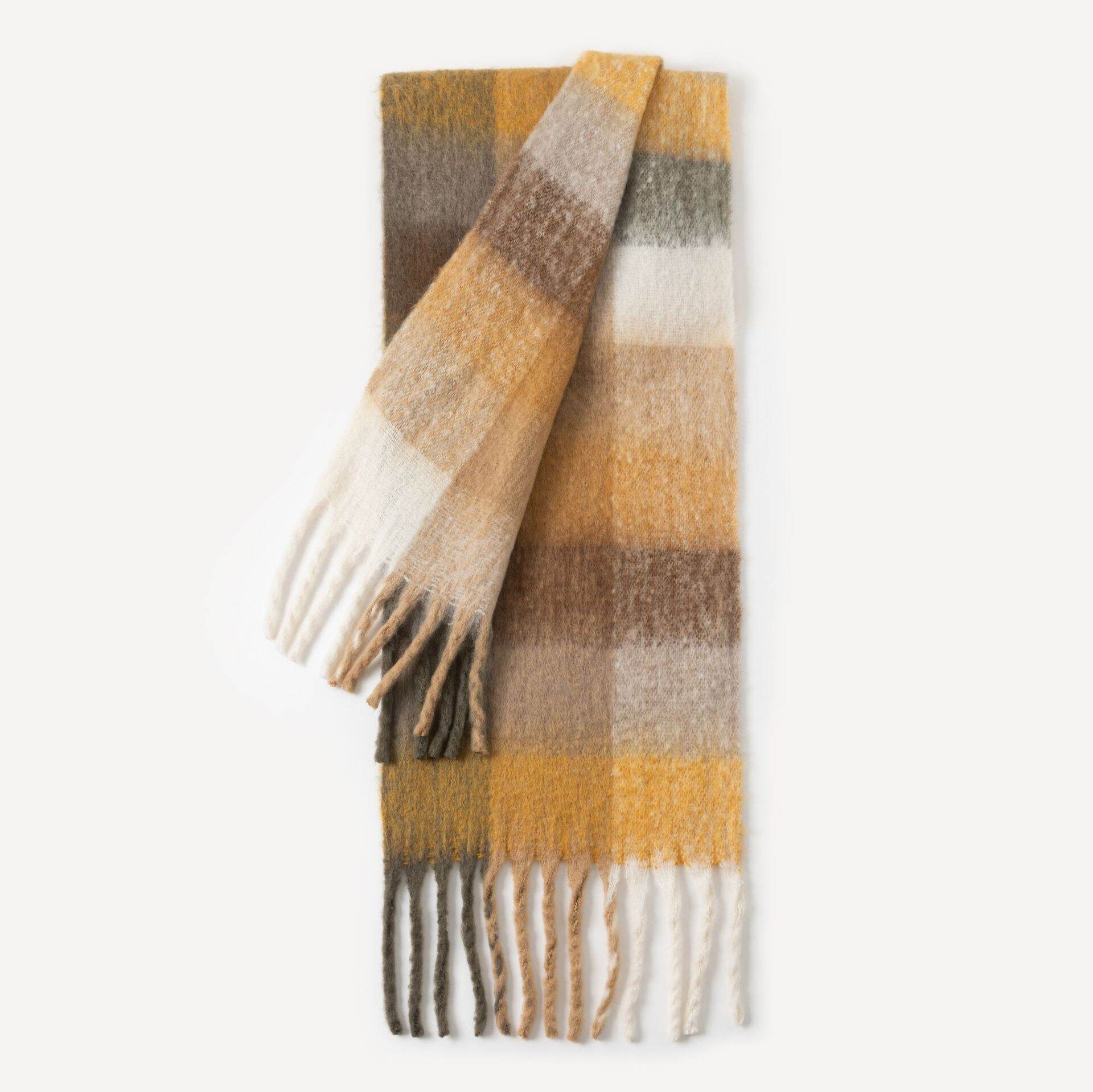 Khaki/35*210cm+Tassel：16cm Picture5