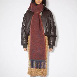 Simple Series Retro Tassel Mixed Color Winter Scarves h5 Picture2