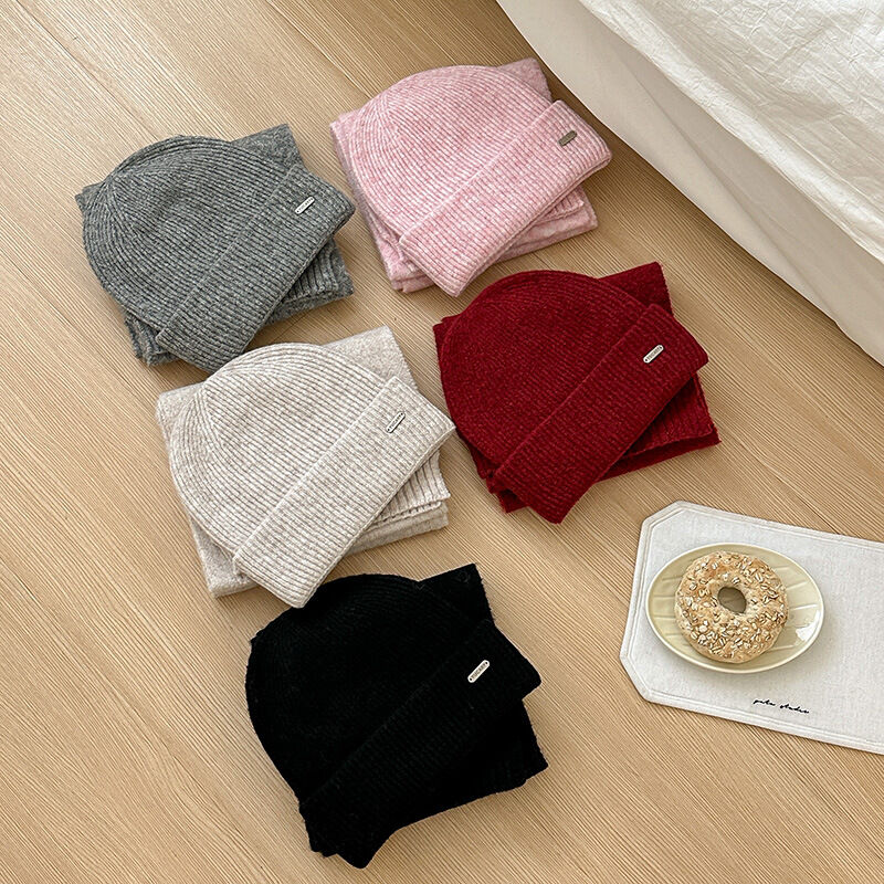 Simple Series Daily Solid Color Polyester Winter Scarves Picture3