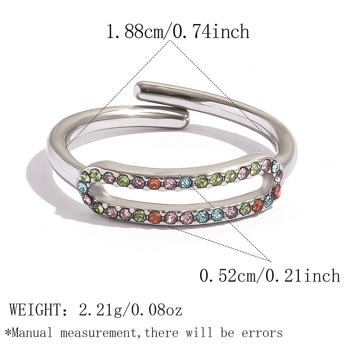 color plata/Talla única Imagen2