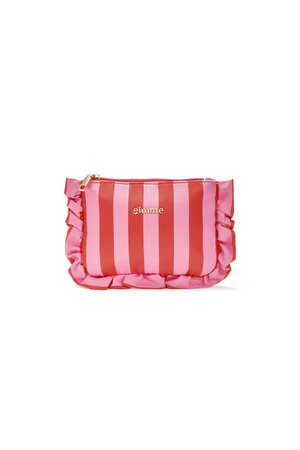 Makeup Bags Stripe Simple Polyester Daily Accessories h5