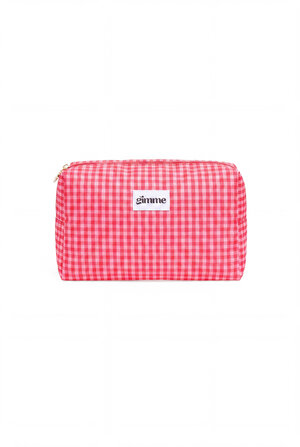 Kosmetiktaschen, Kariert, Lässig, Polyester, Alltagsaccessoires h5