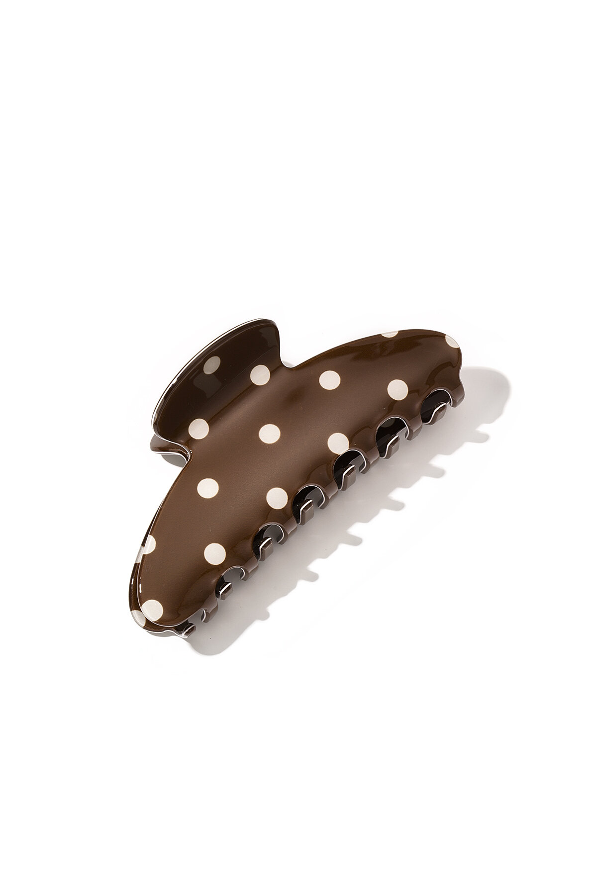 Haarspangen Mit Polka Dots, Schlichte Pvc-Accessoires Für Den Alltag h5 