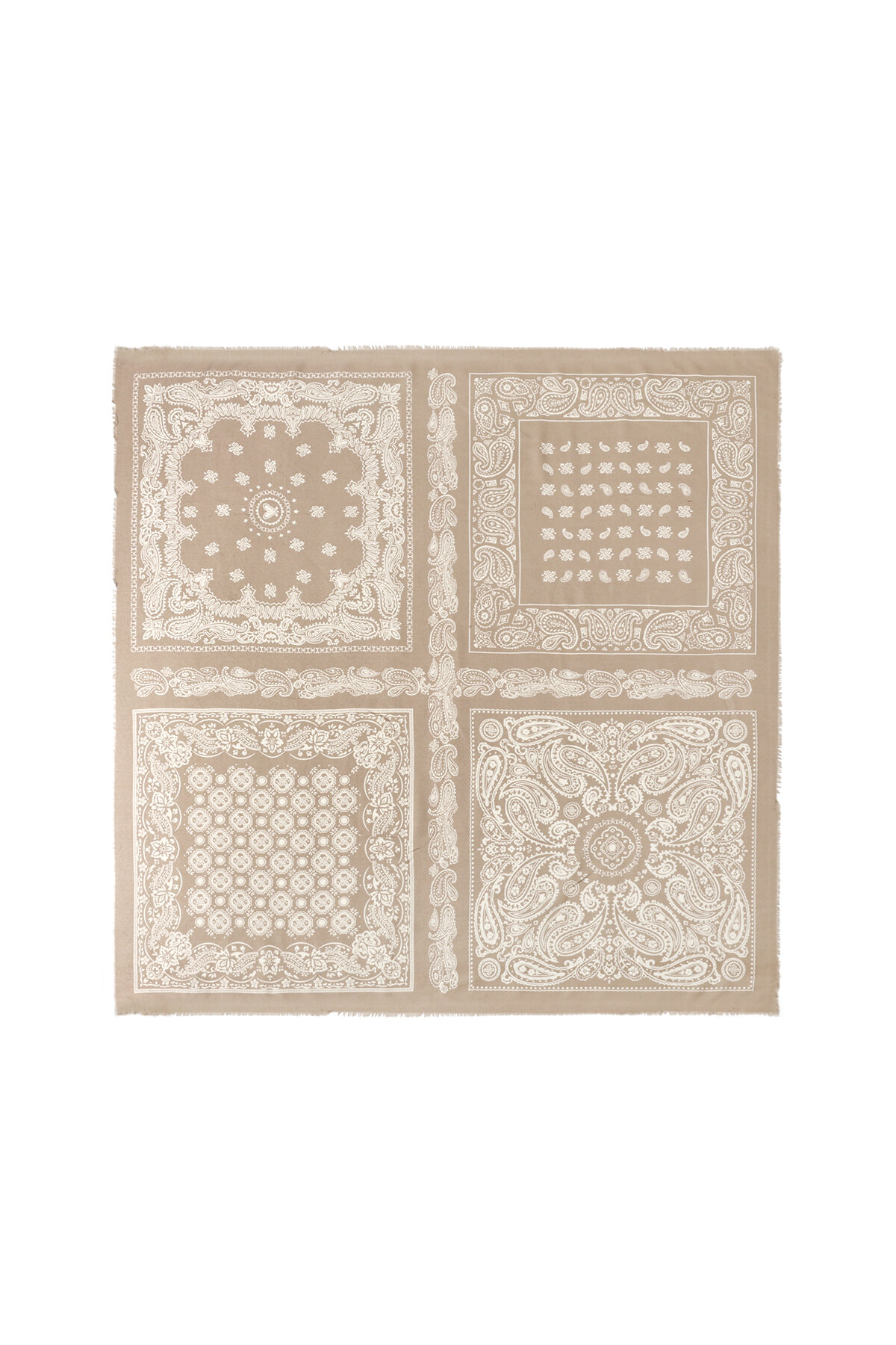 Winter Scarves Paisley Pattern Classic Polyester Daily Accessories h5 Picture2