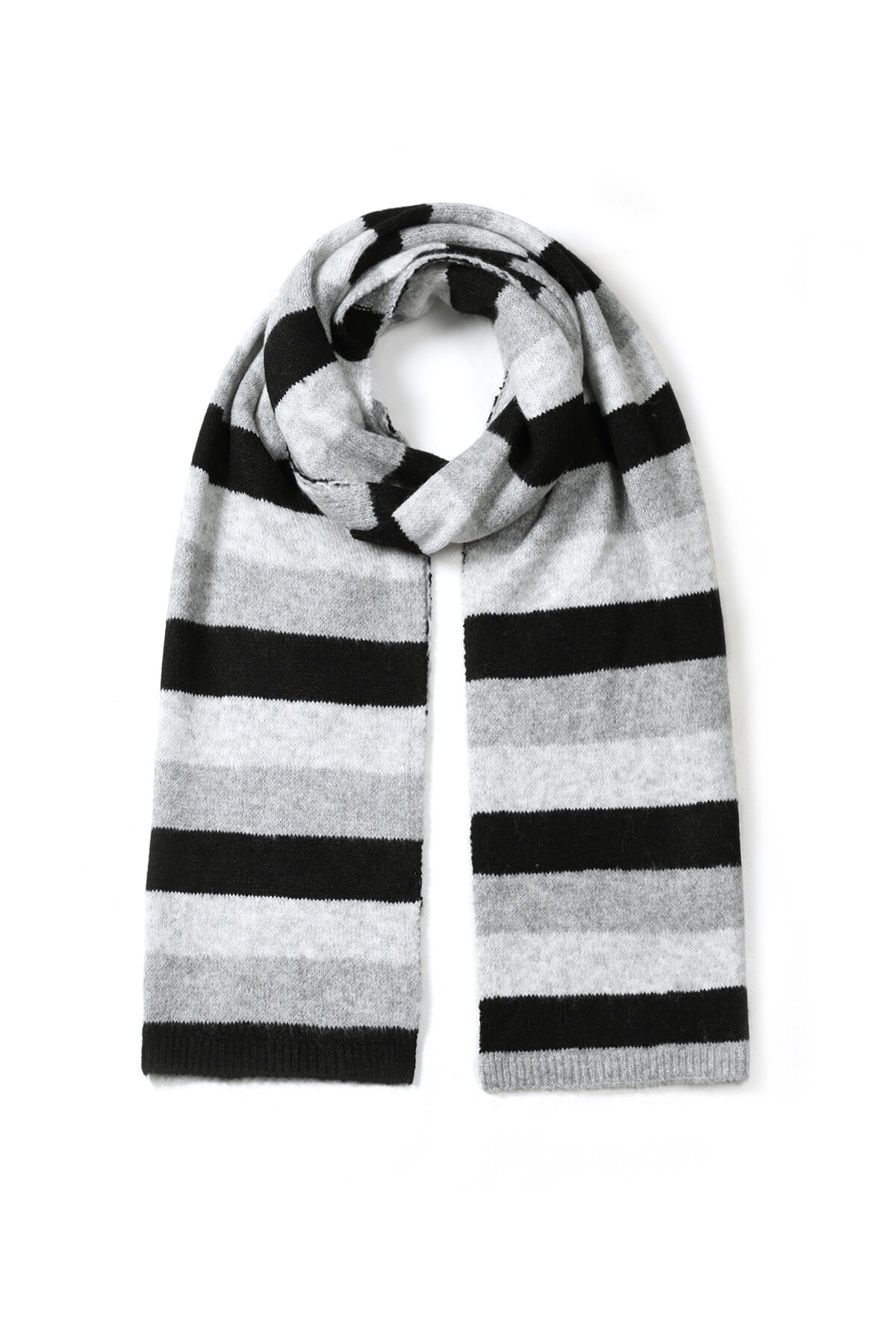 Winter Scarves Stripe Simple Polyester Daily Accessories Picture2