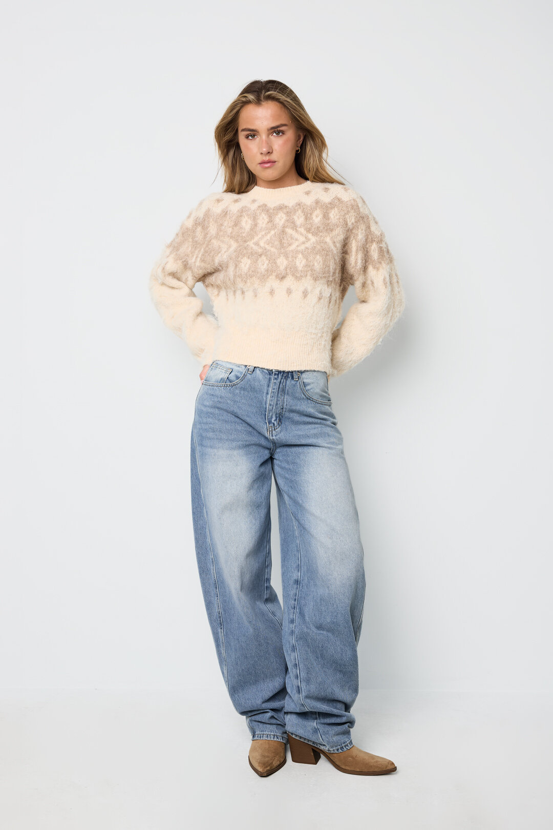 Der haarige Winterpullover