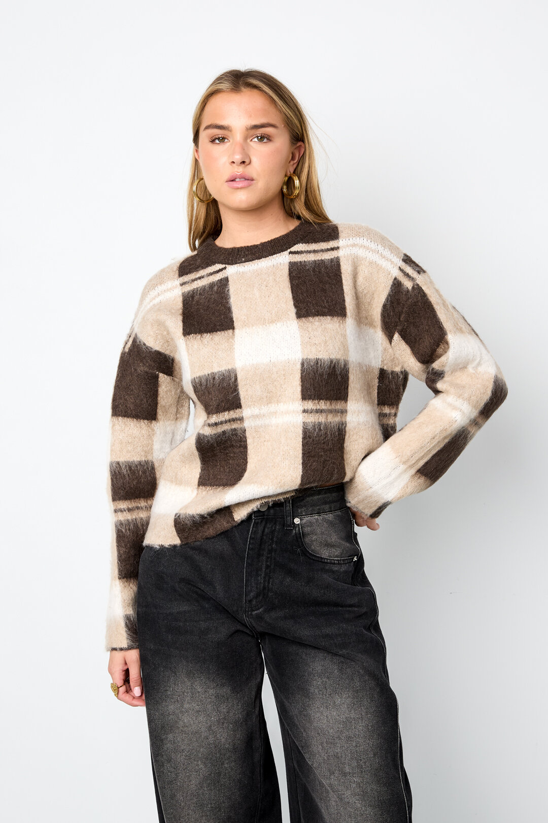 The Hairy Checker Sweater h5 Picture5