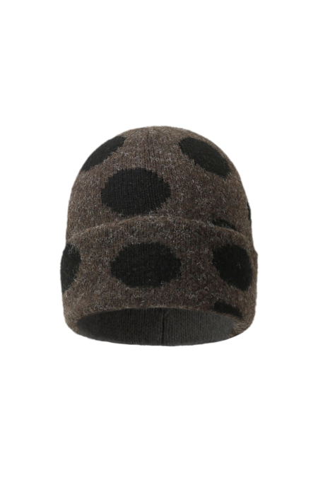 Muts met stippen, eenvoudige polyester muts, dagelijkse accessoires 2