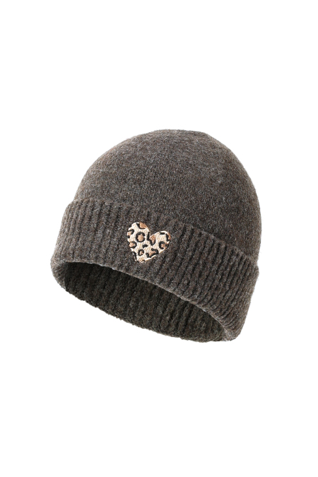Beanie Heart Casual Polyester Daily Accessories