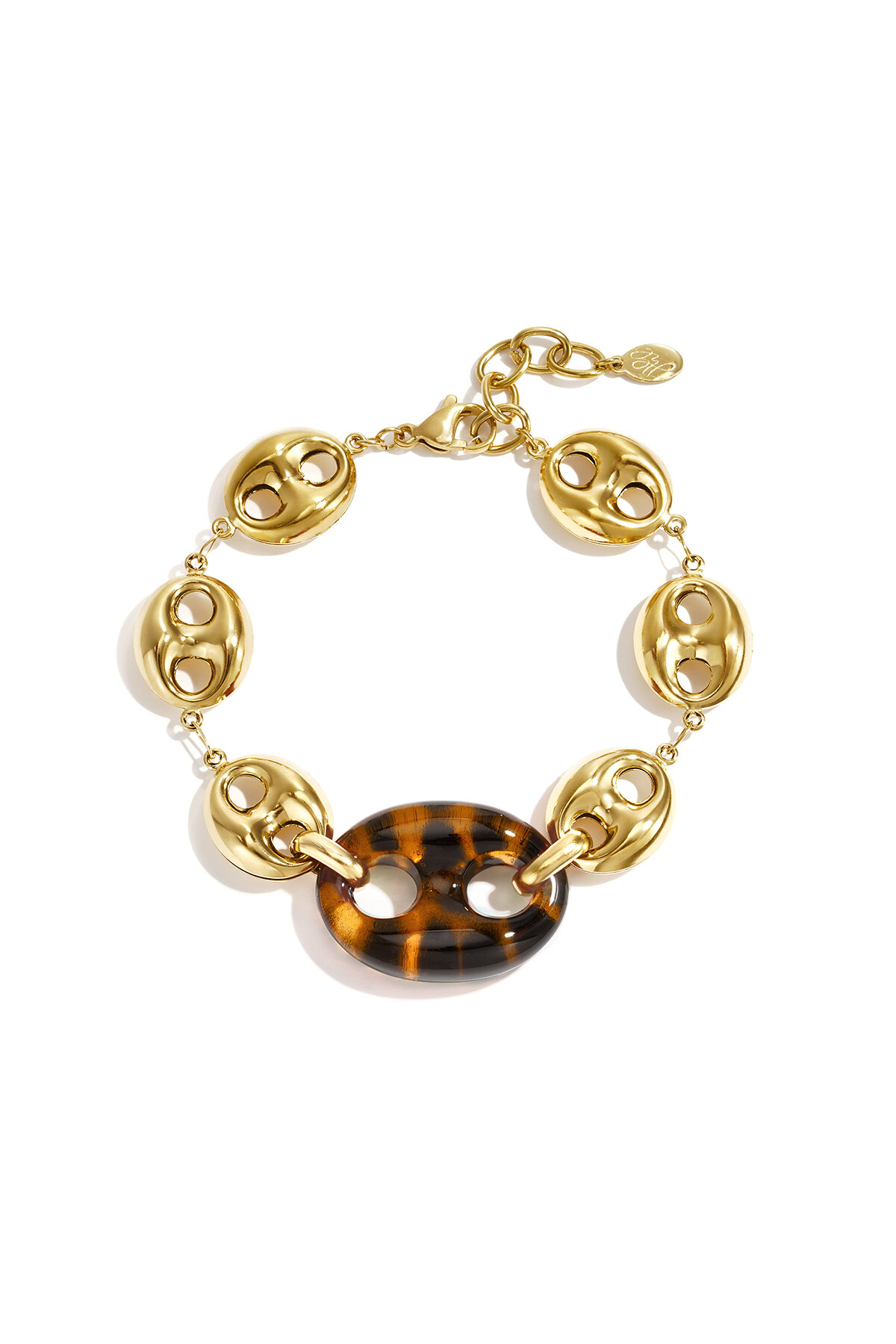 Edelstahl-Kettenarmbänder, geometrische Form, schlichte Alltagsserie, Damenschmuck