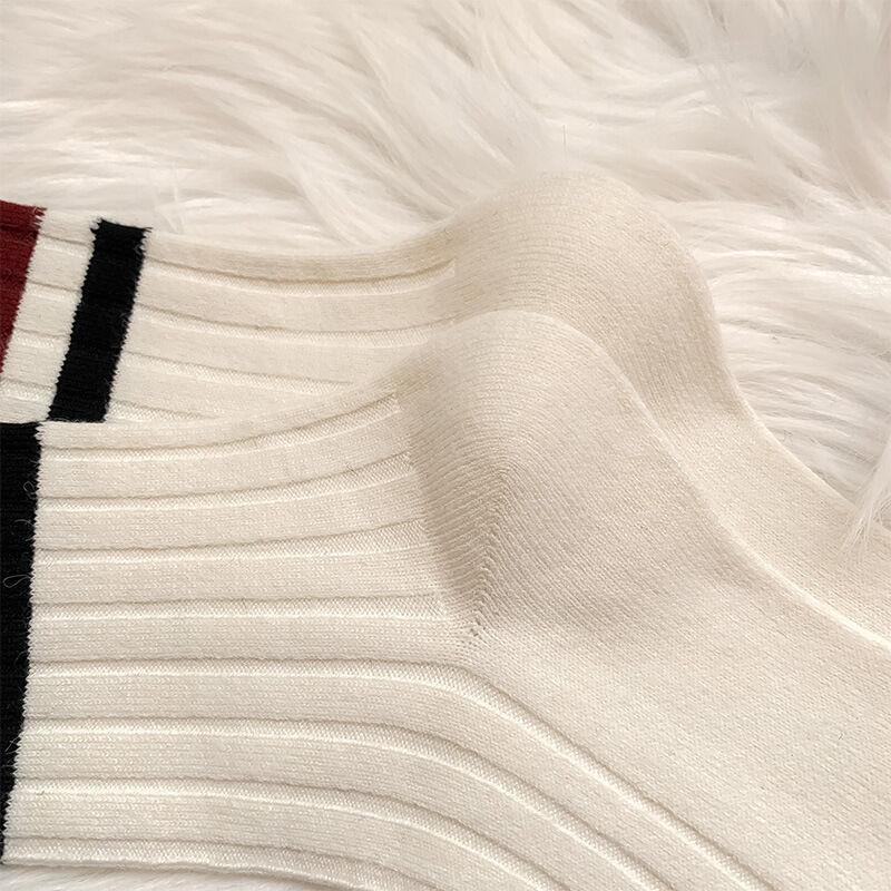 Chaussettes Mi-Mollet À Rayures Basiques Slight Bounce Pour Femmes h5Image7