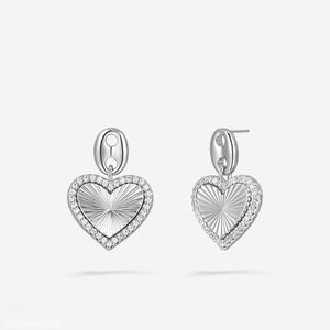 Eenvoudige Serie Sweet Heart Oorbellen Voor Dames In Koper-Goudkleur h5 Afbeelding2
