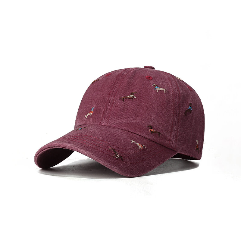 Cute Horse Pattern Embroidery Cotton Baseball Cap