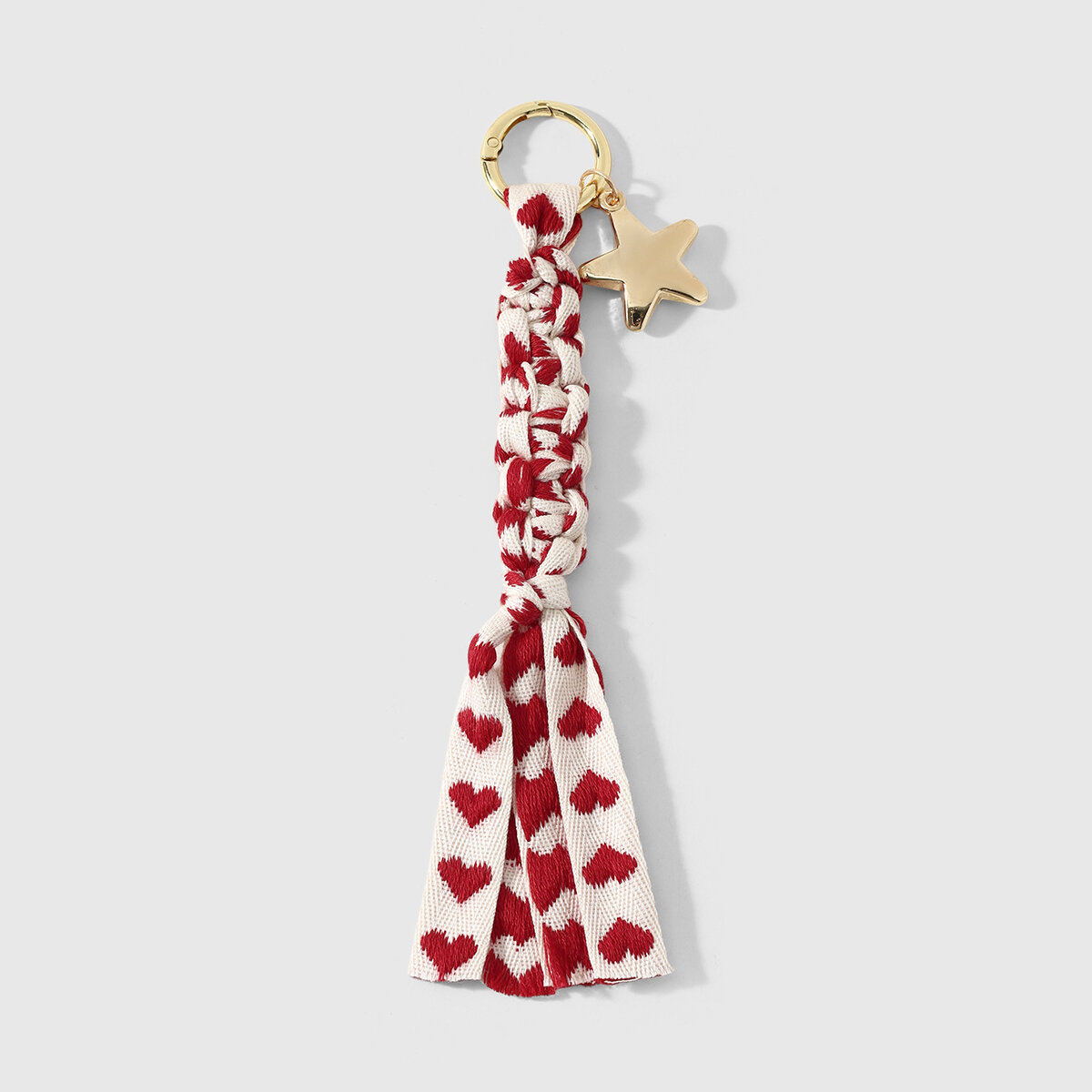 One Gold Star Keychain 
