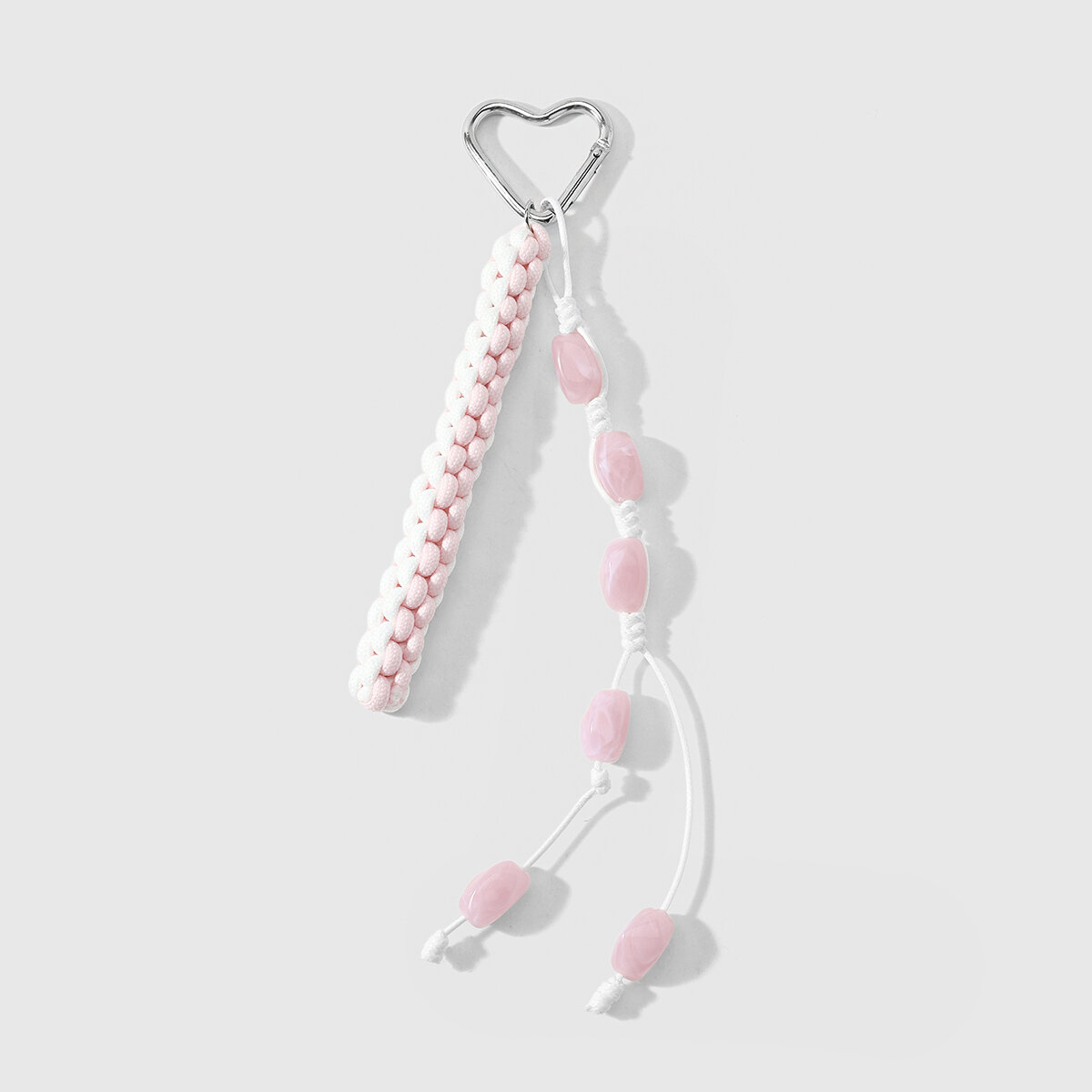 1 Pink And White Keychain Picture2