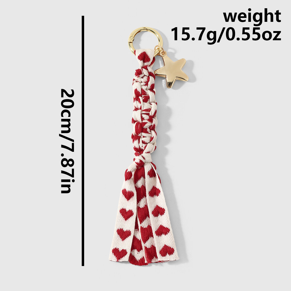 Simple Series Daily Heart Star Alloy Bag Charms Picture2