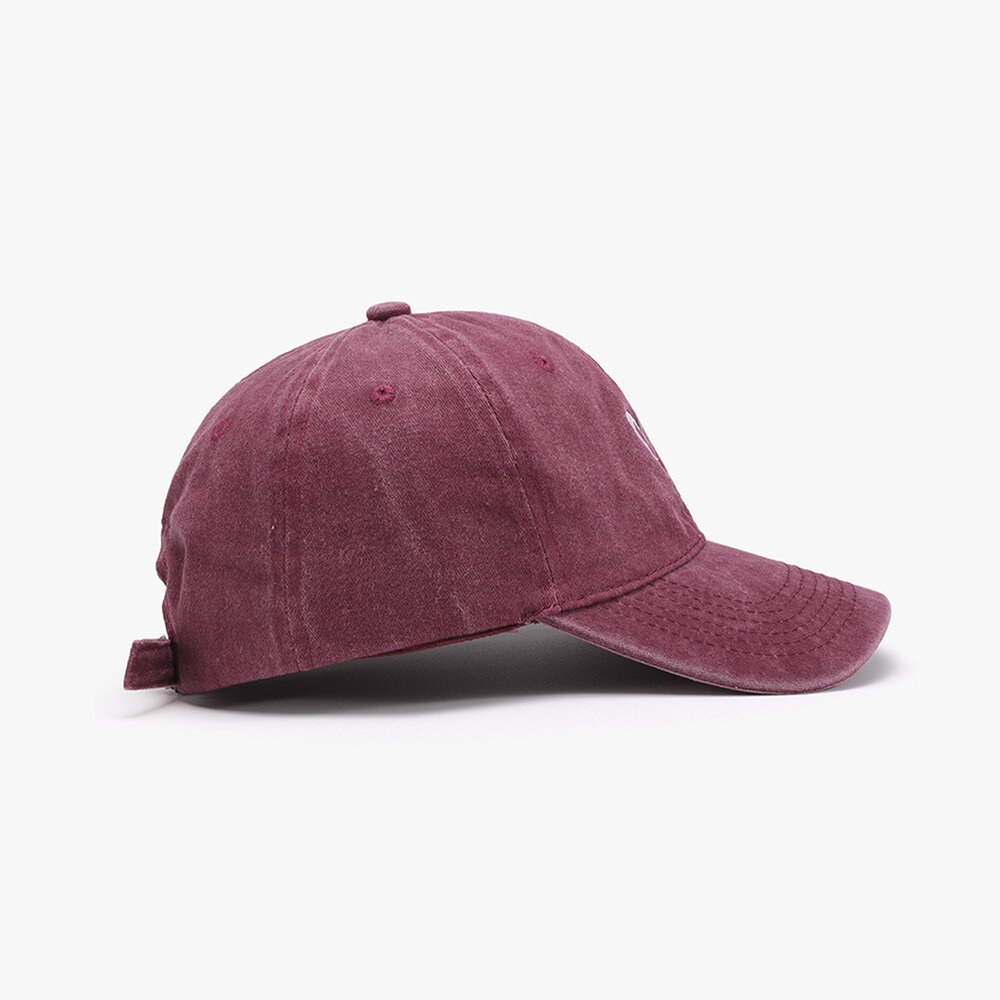 Cappellino Da Baseball Da Donna In Cotone Con Ricamo A Cuore h5Immagine2