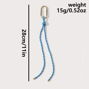 Simple Series Daily Twist Alloy Bag Charms h5 Picture2