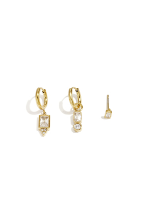 Stainless Steel Earring Sets Geometric Shape Simple Daily Simple Series Women's Jewelry h5