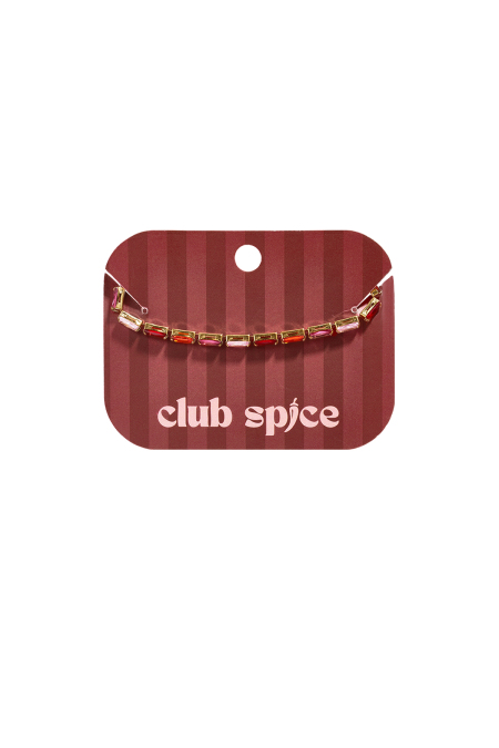 Braccialetti rettangolari in acciaio inossidabile con perline, semplici, per tutti i giorni, della serie Simple, gioielli da donna. 2