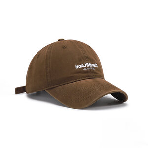 Casual Embroidery Letter Cotton Baseball Cap h5 Picture2