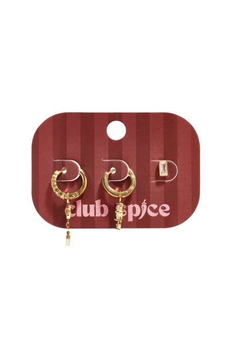 Stainless Steel Earring Sets Geometric Shape Simple Daily Simple Series Women's jewelry 2