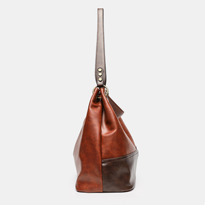 Borsa A Tracolla Quadrata Da Donna In Pu Di Alta Qualità, Stile Casual, Patchwork, Colori Misti. h5 Immagine6