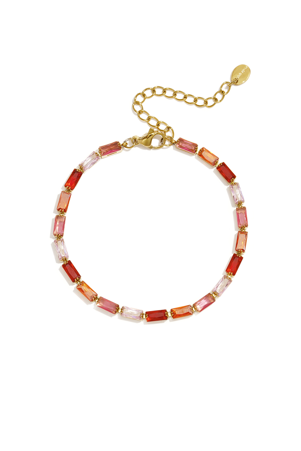Braccialetti Rettangolari In Acciaio Inossidabile Con Perline, Semplici, Per Tutti I Giorni, Della Serie Simple, Gioielli Da Donna. 