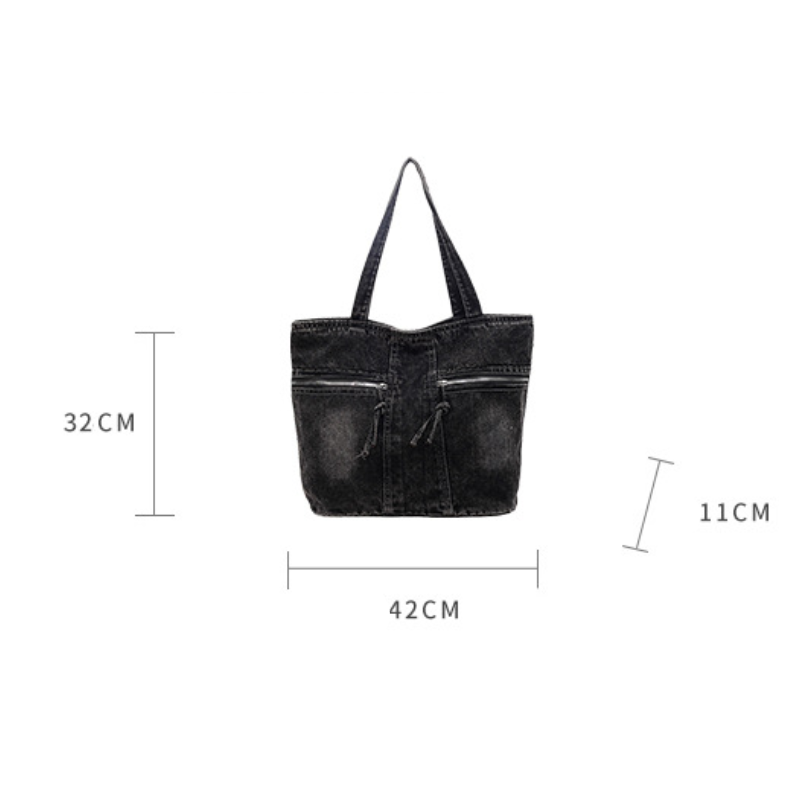 Streetwear Style Metal Hardware Patchwork Solid Color Gradient Color Fabric Women's Square Bag Picture6