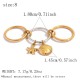 Gold And Silver Color/One Size/Style2 Picture2