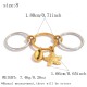 Gold And Silver Color/One Size/Style3 Picture3