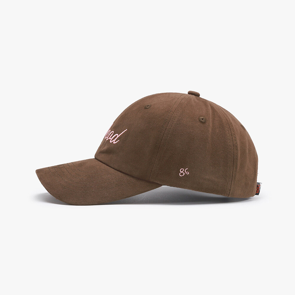 Casual Embroidery Letter Cotton Baseball Cap h5Picture2