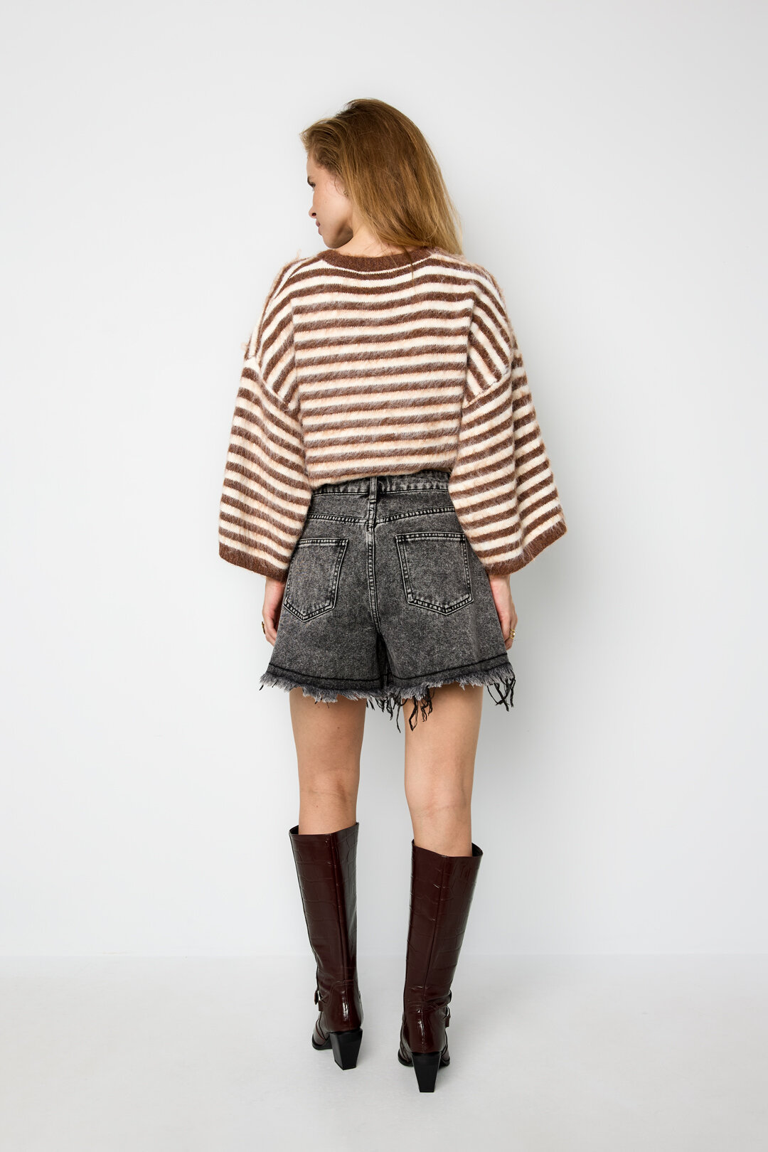 Ruffle Short Denim h5 Picture8