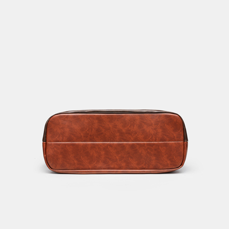 Borsa A Tracolla Quadrata Da Donna In Pu Di Alta Qualità, Stile Casual, Patchwork, Colori Misti. h5Immagine7