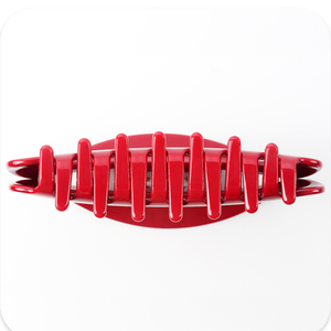 Simple Series Daily Letter Solid Color Gradient Color Acetate Hair Claws h5 Picture6