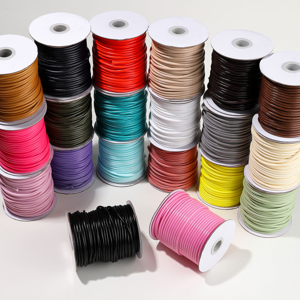 3.0Mm Simple Series Diy Solid Color Rope Stringing Materials h5Picture2