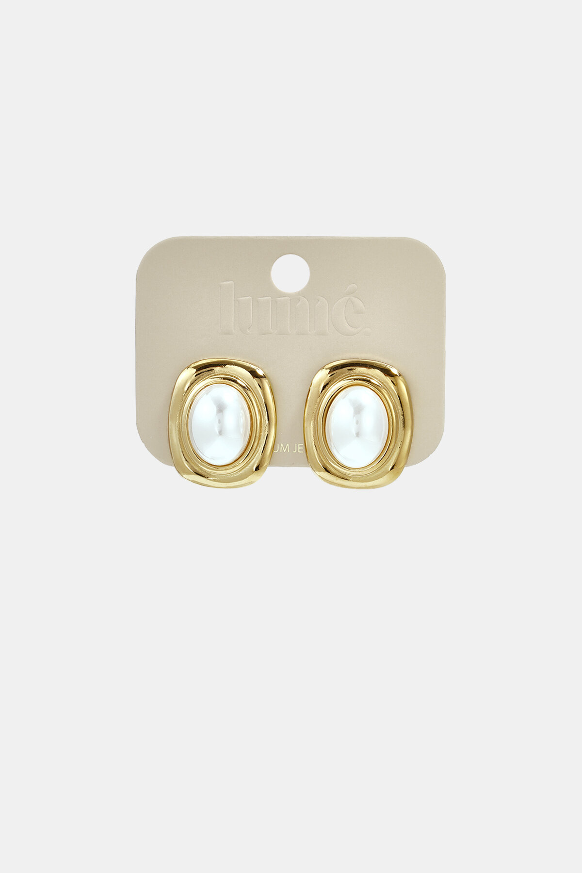 Ohrstecker Aus Edelstahl, Geometrische Form, Schlichte Alltags-Serie, Damenschmuck Bild3