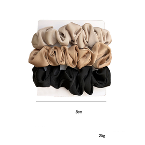 Simple Series Daily Mixed Color Polyester Scrunchies h5 Picture4