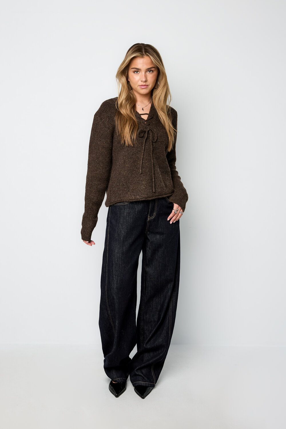 Lace Up Sweater h5Picture7